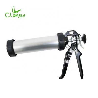 Aluminium tube caulking gun